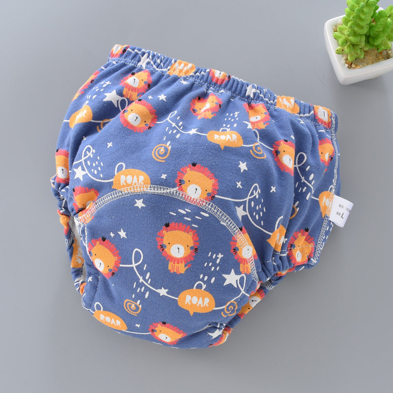 Baby Training Pants Washable 6-layer Gauze Diaper Cover