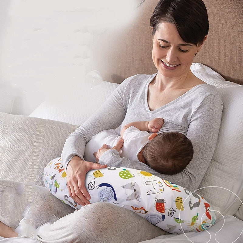 Baby Feeding Pillow Pillowcase Elastic U-shaped Breastfeeding