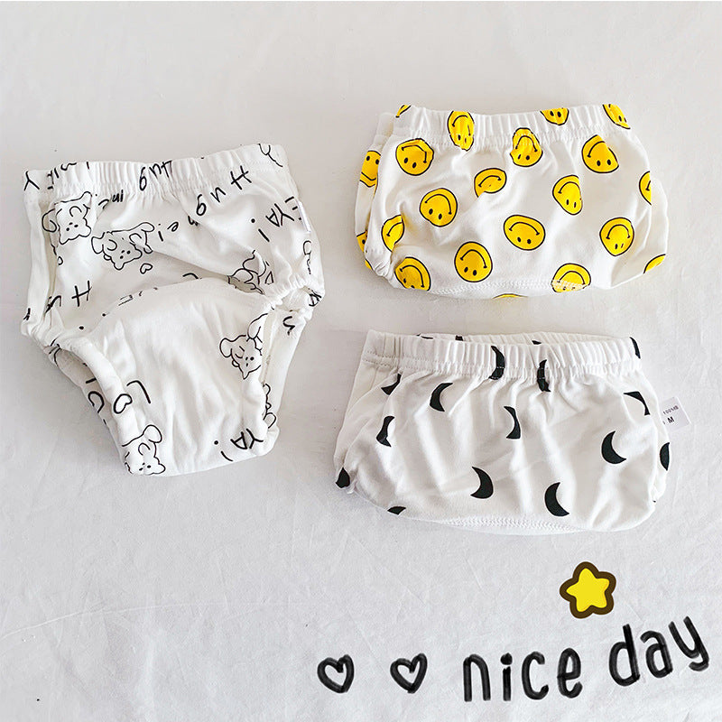 Baby's 6-layer Gauze Breathable Diaper Training Pants