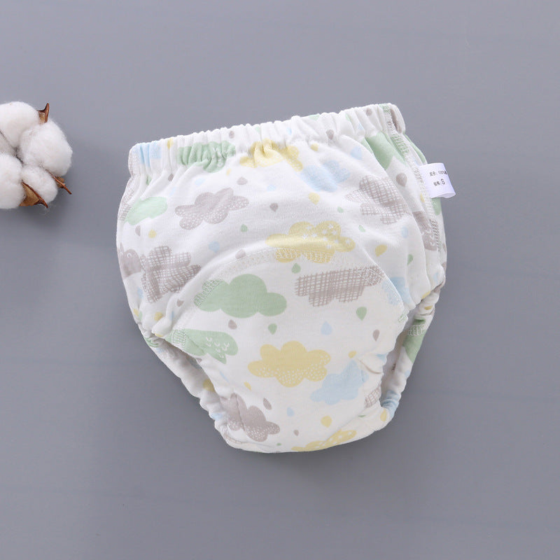 Baby Training Pants Washable 6-layer Gauze Diaper Cover