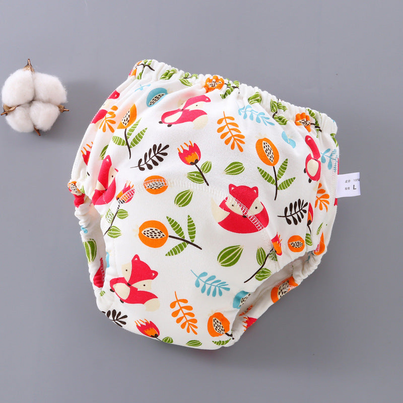 Baby Training Pants Washable 6-layer Gauze Diaper Cover