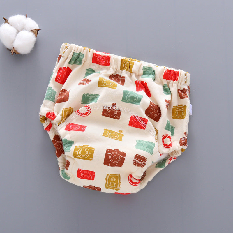 Baby Training Pants Washable 6-layer Gauze Diaper Cover