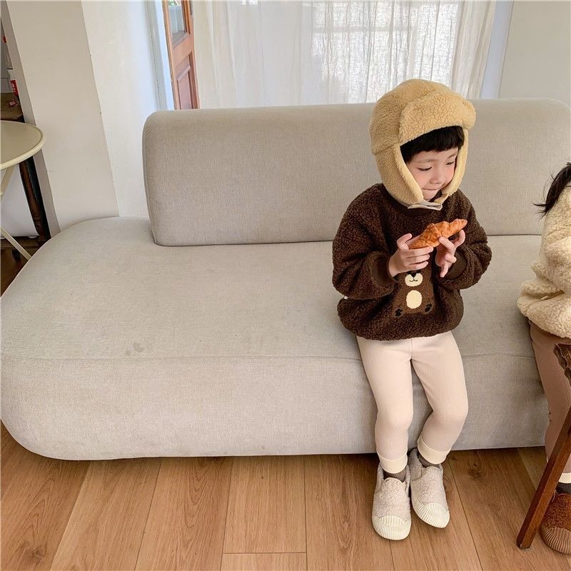 Girls Single-layer Fleece-lined