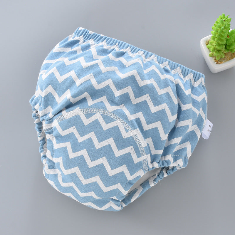Baby Training Pants Washable 6-layer Gauze Diaper Cover