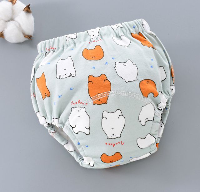Baby Training Pants Washable 6-layer Gauze Diaper Cover