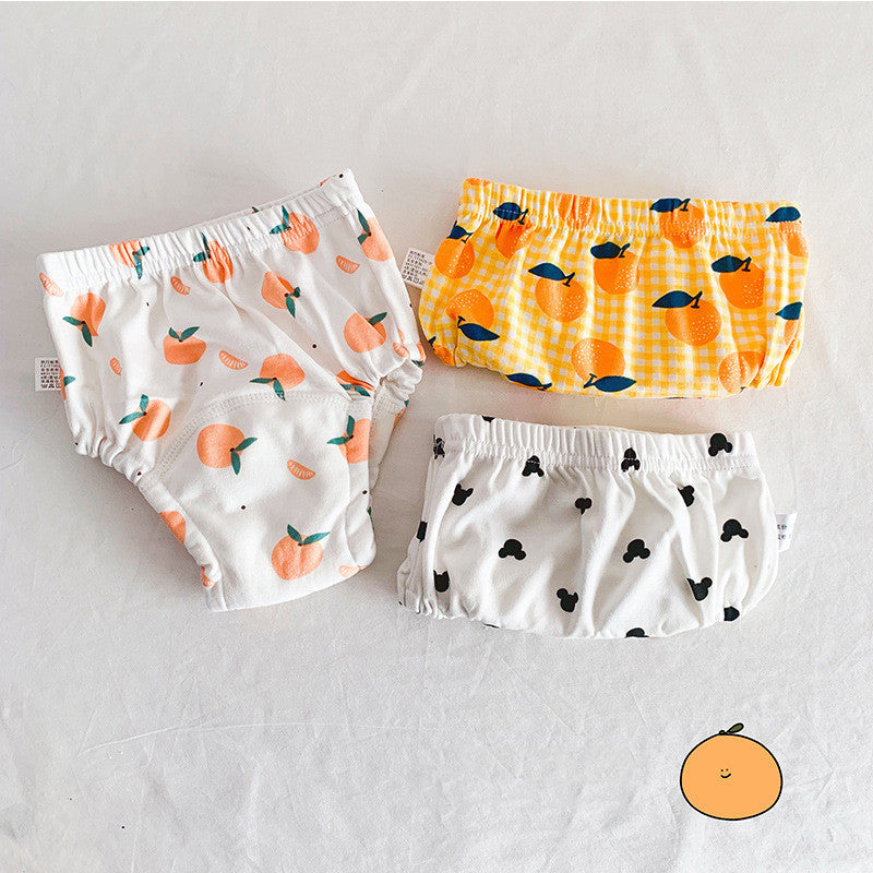 Baby's 6-layer Gauze Breathable Diaper Training Pants