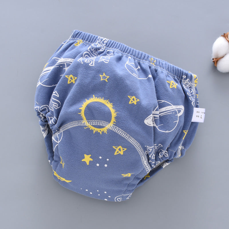Baby Training Pants Washable 6-layer Gauze Diaper Cover