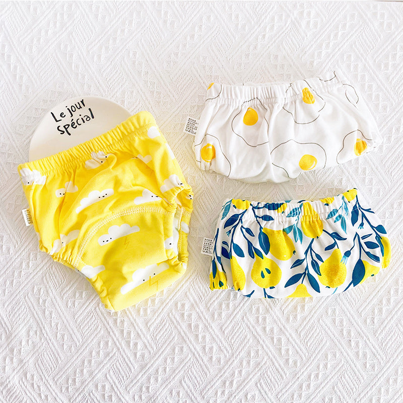 Baby's 6-layer Gauze Breathable Diaper Training Pants