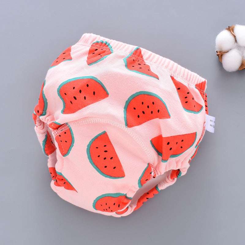 Baby Training Pants Washable 6-layer Gauze Diaper Cover