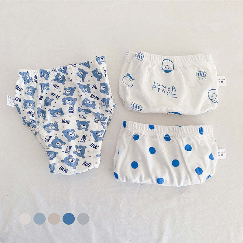 Baby's 6-layer Gauze Breathable Diaper Training Pants