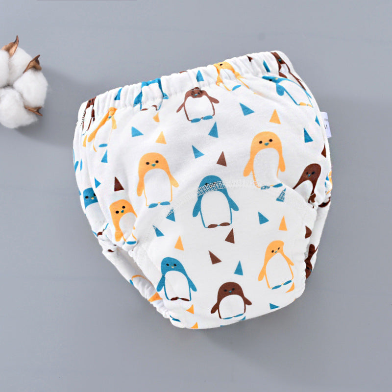 Baby Training Pants Washable 6-layer Gauze Diaper Cover