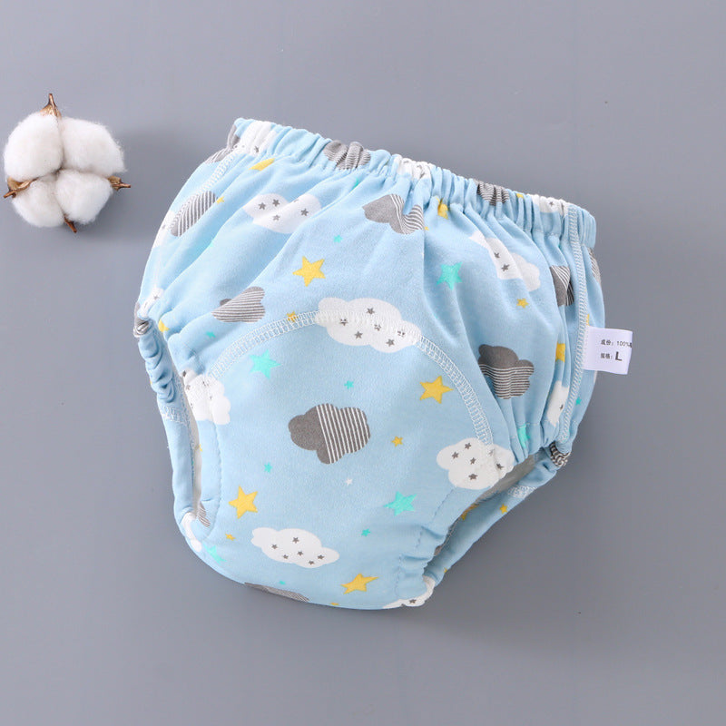 Baby Training Pants Washable 6-layer Gauze Diaper Cover