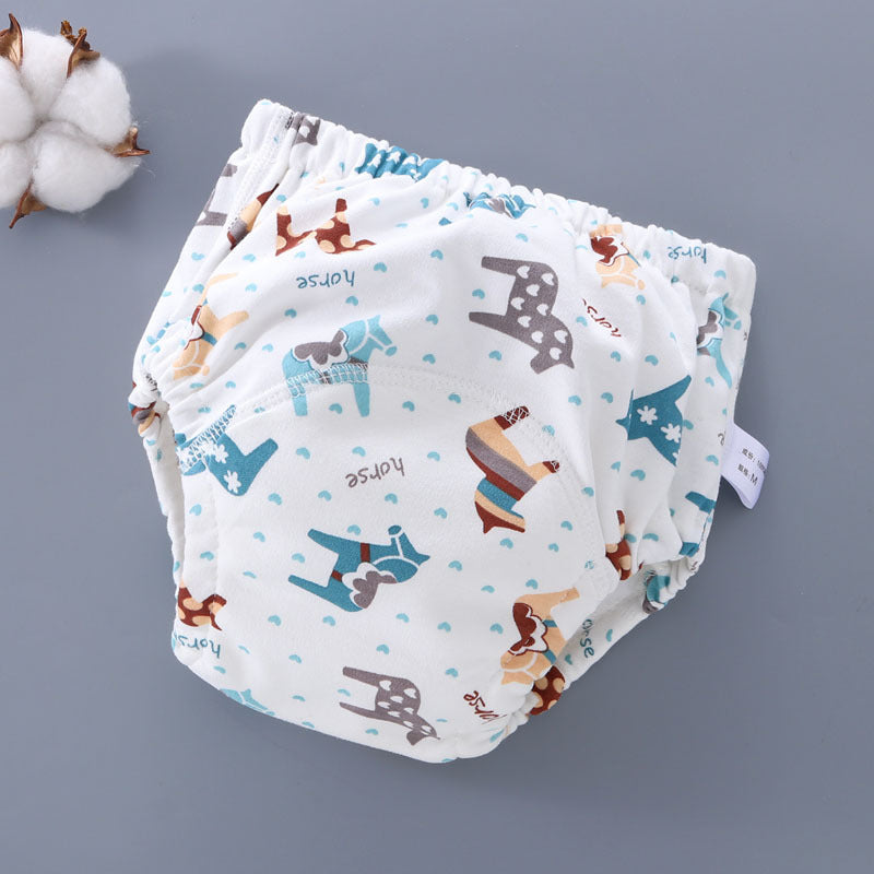 Baby Training Pants Washable 6-layer Gauze Diaper Cover